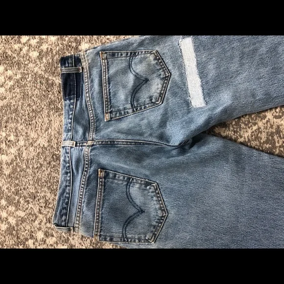 Nili Lotan Franki Boyfriend Jeans – Levi’s Reworked Denim – Size 26